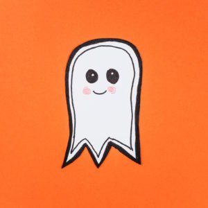 Social Emotional Learning Craft: Ghost Breathing Buddy - Featured Photo