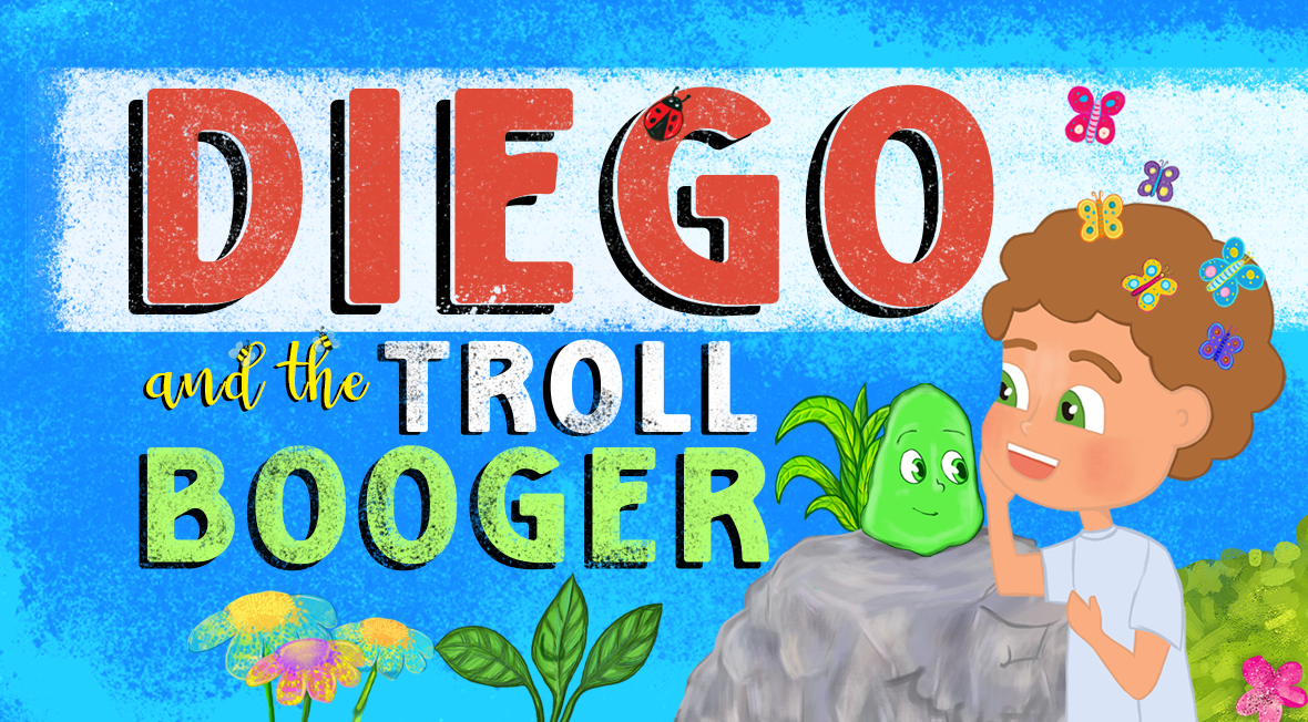 Storybook App | Read Aloud | Apps for Children's Mental Health|Diego and the Troll Booger