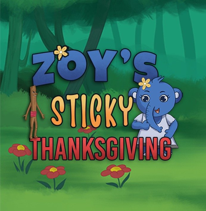 Storybook App | Read Aloud | Apps for Children's Mental Health|Zoy’s Sticky Thanksgiving