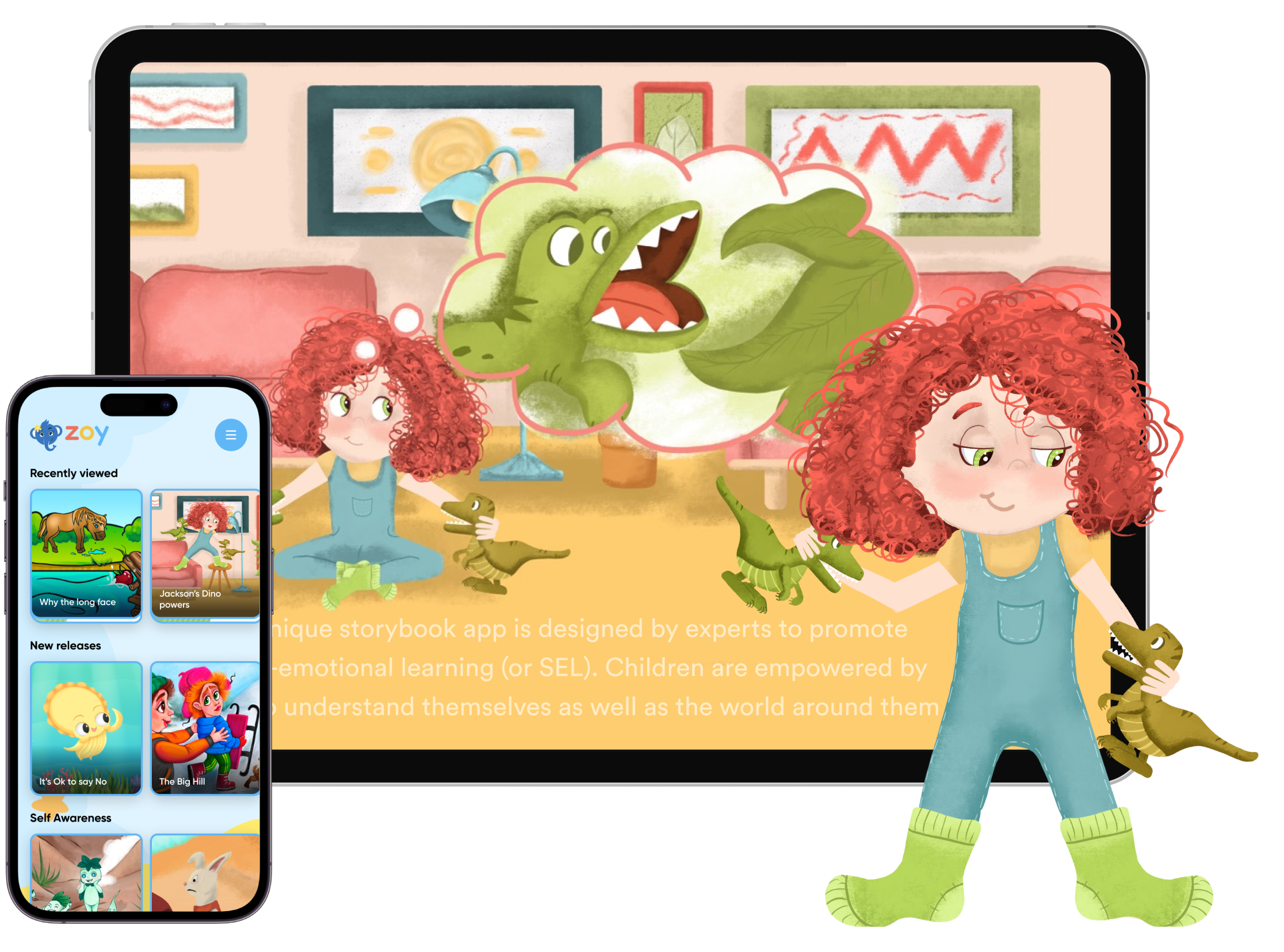 Storybook App | Read Aloud | Apps for Children's Mental Health|Educators