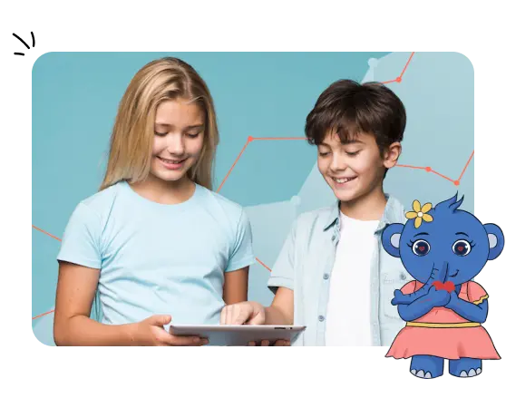 Children exploring Zoy stories together