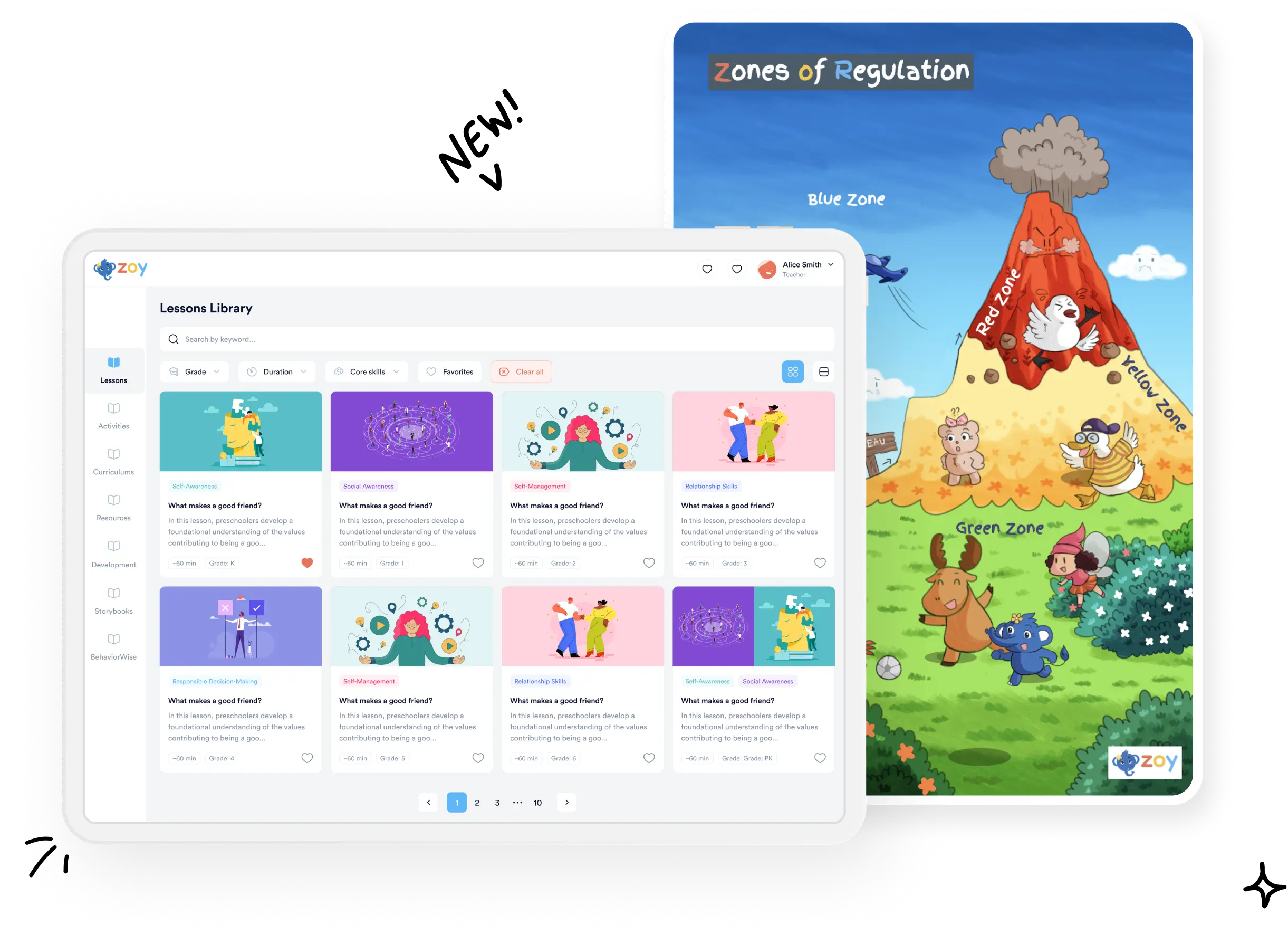 Zoy SEL program for schools